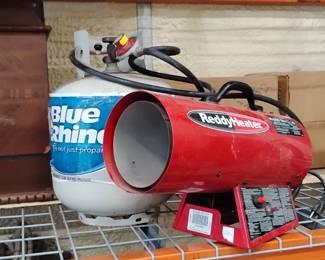 Reddy Heater with propane tank