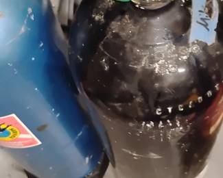 Scuba Tanks--mixed gas & air