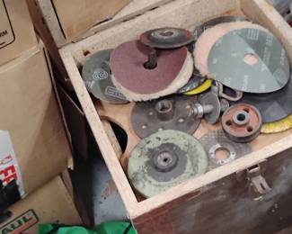 2 boxes of sander disks