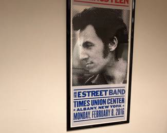 Bruce Springsteen & The E Street Band concert held at the Times Union Center in Albany, New York on February 8, 2016 Poster