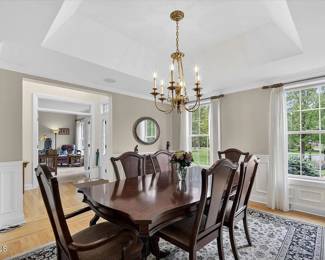 Formal Dining Room Set with 6 Chairs