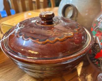 Vintage bean pot