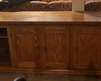 Oak TV Stand