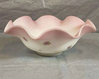 Fenton "Berries and Blossoms" 9" Bowl