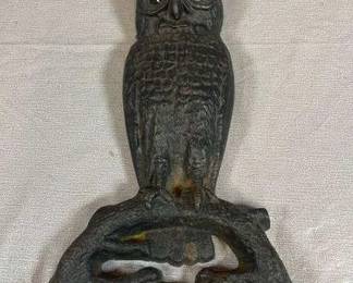 Cast Iron Owl Trivet