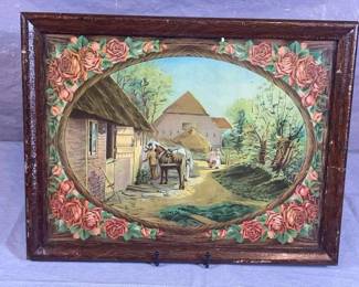 VTG "The Farm Yard" Print