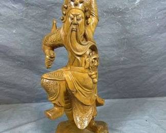 MCM Carved Asian Warrior