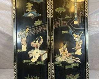Carved Asian Wall Art