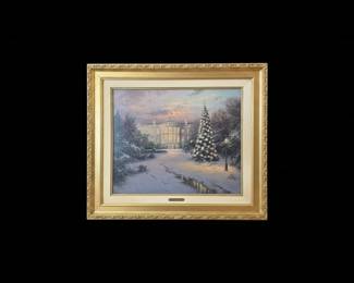 Thomas Kinkade The Lights of Liberty Limited Edition Canvas Print