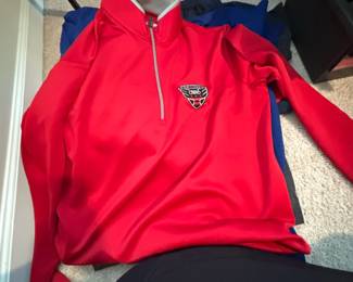 D.C. United Antigua Womens Red Tribute or Zip Pullover