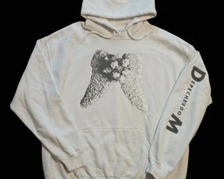Depeche Mode Memento Mori Tour Hoodie White