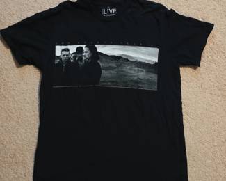 U The Joshua Tree Tour TShirt Edun Live