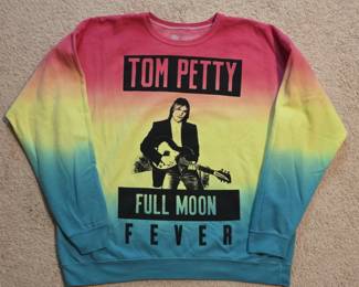 Tom Petty Full Moon Fever TieDye Sweatshirt