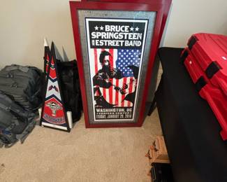 Bruce Springsteen and The E Street Band Concert Poster Limited Edition or B