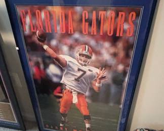 Danny Wuerffel Florida Gators Framed Poster