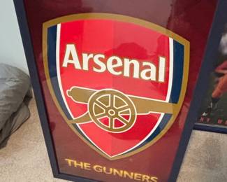 Arsenal FC Crest Framed Display