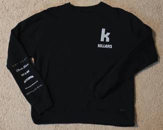 The Killers Hot Fuss Album Tracklist LongSleeve Sweatshirt