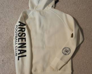 Arsenal Football Club Since Cream ZipUp Hoodie third image