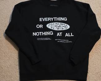 Foo Fighters Everything or Nothing At All Tour Sweatshirt