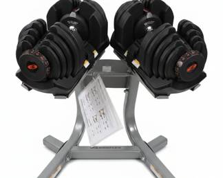 Bowflex SelectTech Adjustable Dumbbells with Stand