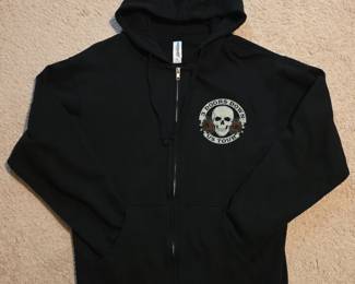 Doors Down US Tour Skull and Roses ZipUp Hoodie