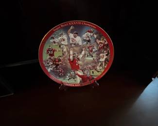 Tampa Bay Buccaneers Super Bowl XXXVII Champions Commemorative Plate by Danbury Mint second image