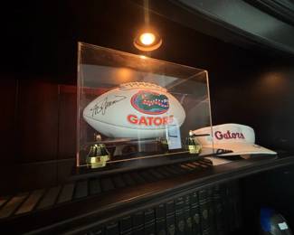 Autographed University of Florida Gators Football Steve Spurrier