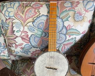 $250.  Vintage Gretsch Clarophone banjo ukulele, a 4-string instrument produced by the Gretsch company.
