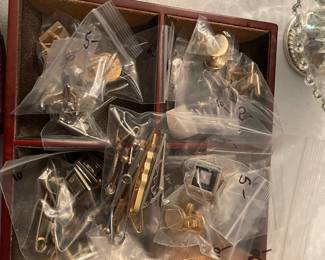 Large selection of cufflinks