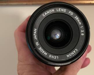 Cannon lens 28mm