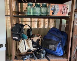 Tons of hunting clothing and accessories