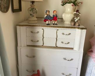 $250.  French provincial tall dresser