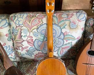 $250.  Vintage Gretsch Clarophone banjo ukulele, a 4-string instrument produced by the Gretsch company.