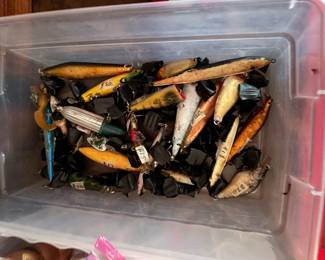 Vintage fishing lures