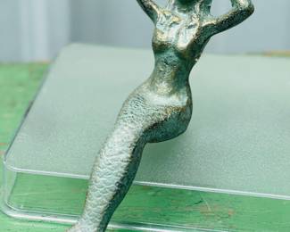 Bronze mermaid 