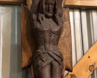 Jesus on crucifix 