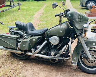1985 Harley Davidson Electra Glide Classic , Army Green , AS IS 