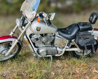 1992 Honda Shadow Spirit Cruiser Motorcycle  As Is