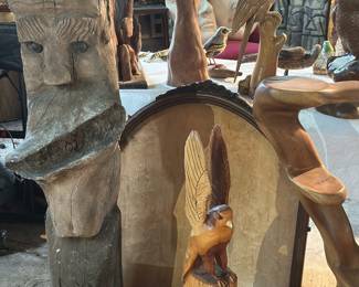 Spirit Log carving 