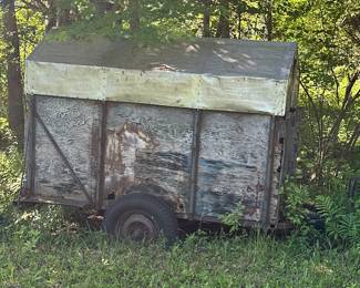 Wood trailer 