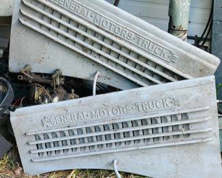 GM truck hood side emblems 1939-46