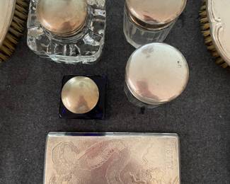 Silver plate pieces