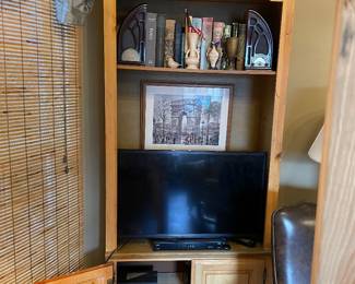 Contemporary small entertainment cabinet