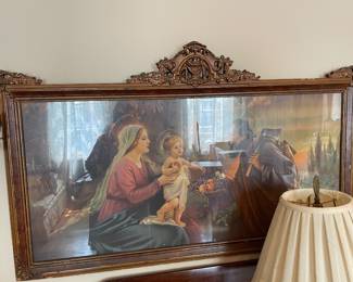Beautiful religious print
