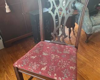 Vintage Chippendale side/dinning chair