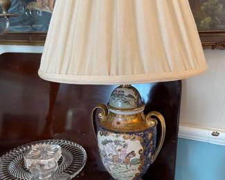 Large Asian lamp