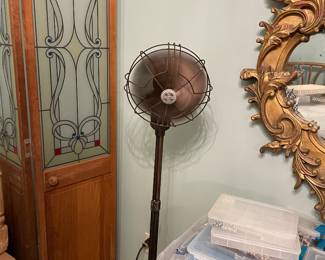 Antique floor fan