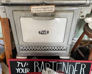 Vintage gas stove