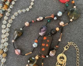 Vintage signed costume jewelry