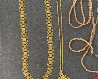 Vintage signed costume jewelry